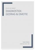 Samenvatting -  Diagnostiek: Gedrag en emotie 