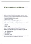 HESI Pharmacology Final Exam : HESI Pharmacology Version 1:HESI Pharmacology Comprehensive Review: HESI Pharmacology V2/ HESI Pharmacology Preparation Test: HESI PN Pharmacology Exam Test Bank: HESI Dosage Calculations Practice 