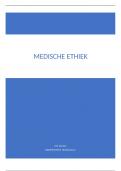 Samenvatting -  Medische ethiek (E06Y9A)