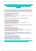 2024 ATI Maternal Newborn Exam New Latest Version Best  Studying Material with All Questions, Answers and  Rationale