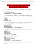 Davies Breast ARDMS Exam Questions with Answers