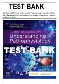 Test Bank for Huether and McCances Understanding Pathophysiology, Canadian Edition, 2nd Edition (Power-Kean, 2023), Chapter 1-42 | All Chapters