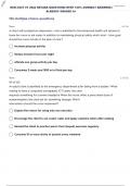 HESI EXIT V1 2022 RETAKE QUESTION WITH 100% CORRECT ANSWERS |ALREADY GRADED A+ 