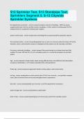 S12 Sprinkler Test, S13 Standpipe Test, Sprinklers Segment 5, S-12 Citywide Sprinkler Systems Questions and answers latest update