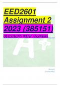 EED2601 Assignment 2 2023 (385151)