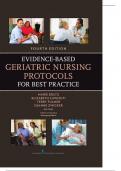 EVIDENCE-BASED GERIATRIC NURSING PROTOCOLS FOR BEST PRACTICE