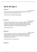 BUSI 303 Quiz 2 (Version 2), BUSI 303 INTERNATIONAL BUSINESS, Liberty University