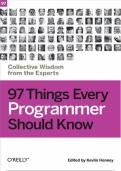 ULTIMATE STUDY GUIDE EVERYTHING YOU SHOULD KNOW ABOUT PROGRAMMING (things-every- a programmer-should-know.)