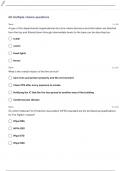 INTERNATIONAL FIRE SERVICE TRAINING ASSOCIATION (IFSTA) CHAPTER 1 QUESTIONS WITH CORRECT ANSWERS  