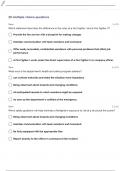 INTERNATIONAL FIRE SERVICE TRAINING ASSOCIATION (IFSTA) QUESTIONS WITH CORRECT ANSWERS  