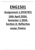 ENG1501 ASSIGNMENT 1 2024 SEMESTER 1