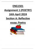 ENG1501 ASSIGNMENT 1 2024 ESSAY.