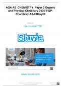 2023  AQA AS Chemistry Paper 2 