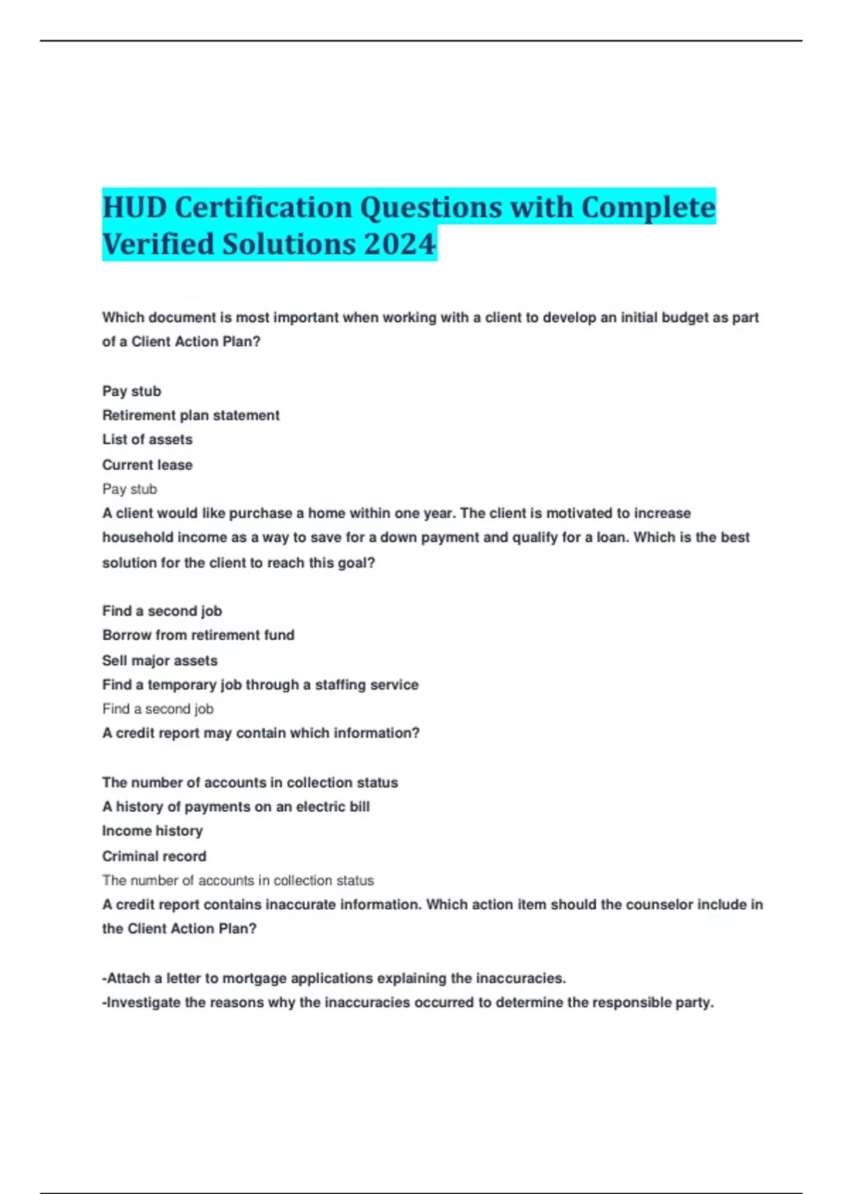 HUD Certification Questions With Complete Verified Solutions 2024 HUD   65df0ba9c89ab 4621102 1200 1700.webp