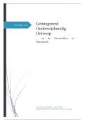 Geïntegreerd onderwijskundig ontwerp | PABO Verkorte Deeltijd | Cijfer 7,5