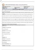 CONPH NSG6330/NSG6430 SUBJECTIVE, OBJECTIVE, ASSESSMENT, PLAN (SOAP) NOTES STUDENT