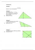 (oefen)Toets vwo 3 H2  lineaire formules (met uitwerkingen) Wiskunde 