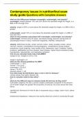 Nutrition FINAL EXAM STUDY GUIDEwith Questions and Complete solutions What is the RDA for Fat for toddlers (1-3) ? none What is the RDA for Fat for children (4-8)? none What is the RDA for Fat for adolescents (14-18) ? none What is the RDA for Fat for chi