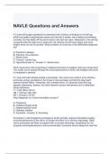 NAVLE Questions and Answers- Graded A