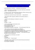 PA Cosmetology Exam Questions and Answers with Complete Solutions