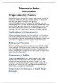 Trigonometry Basics easy tricks to know