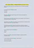 AQA A LEVEL Biology: 3.1 Biological Molecules All Answers Correct 