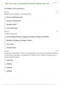 ALL IN ONE COMPLETE BUNDLE PACK /PACKAGE DEAL FOR ENGL-148: | ENGL 148 ADVANCED ENGLISH COMPOSITION QUESTIONS WITH 100% CORRECT ANSWERS| GRADED A 