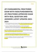 ATI FUNDAMENTAL PROCTORED  EXAM WITH NGN/FUNDAMENTAL  ATI PROCTORED APPROVED EXAM  WITH REAL QUESTION AND  ANSWERS LATEST UPDATES 2023- 2024 1. A nurse is planning care for a group of clients. Which of the following tasks should the  nurse delegate to an 