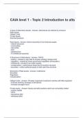 CAIA level 1 - Topic 2 Introduction to alts Exam Questions and Answers 2024