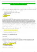 ATI NURSING CARE OF CHILDREN PROCORED EXAM 2019 QUESTIONS AND 100%  CORRECT ANSWERS WITH RATIONALES 1. A nurse in an emergency department is caring for a 4-year-old child who has burns to the neck and face following a house fire. Which of the following ac