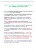 PCI ISA EXAM LATEST (100 REAL EXAM QUESTIONS  AND CORRECT ANSWERS) 2023-2024 For PCI DSS requirement 1, firewall and router rule sets need to be reviewed every  _____________ months - ANSWER- 6 months Non-console administrator access to any web-based mana