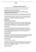 Unit 5 international business: assignment 2  exam 