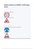 AACE || DTAG || L3-CERAD: Traffic Signs [3/10].