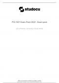 PVL1501 STUDY NOTES (EXAM PACK) 2024