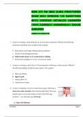 NGN ATI RN MED SURG PROCTORED  EXAM 2024 VERSION 100 QUESTIONS  WITH VERIFIED DETAILED ANSWERS  (100% CORRECT ANSWERS)/A+ GRADE  ASSURED  COMPLETE PROCTOR