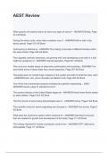 AEST Review What species of livestock does not show any signs of estrus? - ANSWER-Sheep, Page 214 AS Book During the estrus cycle, when does ovulation occur? - ANSWER-Mid or late in the estrus period, Page 215 AS Bo