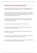 Ches 71 exam practice questions and answers