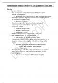 ASTRO 001 EXAM 3 REVIEW NOTES AND QUESTIONS INCLUDED.