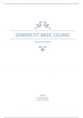 SEMPER FIT BASIC FITNESS COURSE 2024