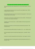 TCFP EXAM STUDY MATERIAL QUESTIONS AND ANSWERS 2024, TCFP Prep Questions With 100% Verified Answers 2024, TCFP & GFD HAZMAT AWARENESS/OPS TEST Questions And Answers 2023/2024, TCFP Practice Test FF1 QS&AS 2023/2024, TCFP Questions With Correct Answers 202