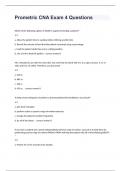 Prometric CNA Exam 4 Questions well answered 