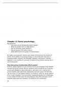 chapter 12 social psychology