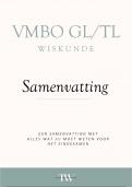 4 MAVO - Wiskunde eindexamen samenvatting VMBO gt/tl