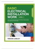 Test Bank For Basic Electrical Installation Work, 7th Edition By Linsley, Trevor