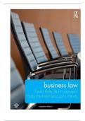 Test Bank For Business Law 1st Edition By David Kelly, Ruth Hayward