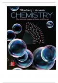 Test Bank For Chemistry The Molecular Nature of Matter and Change, 8th Edition By Silberberg, Patricia