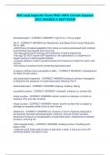 EPA Lead Inspector Exam With 100% Correct Answers  2023 GRADED A BEST EXAM lead based paint - CORRECT ANSWER-1mg/cm^2 or .5% by weight title X - CORRECT ANSWER-aka Residential Lead-Based Paint Hazard Reduction  Act of 1992  -shifted focus of federal legis