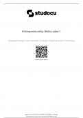 Entrepreneurship Skills notes-1