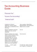Tax Accounting Business Guide
