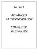 NU 621 ADVANCED PATHOPHYSIOLOGY LATEST EXAM 2024 HERZING UNI